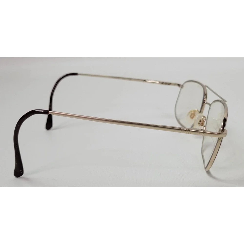 Vtg Stetson Zyloware Gold Tone Eyeglasses Frames 057‎ 57-17